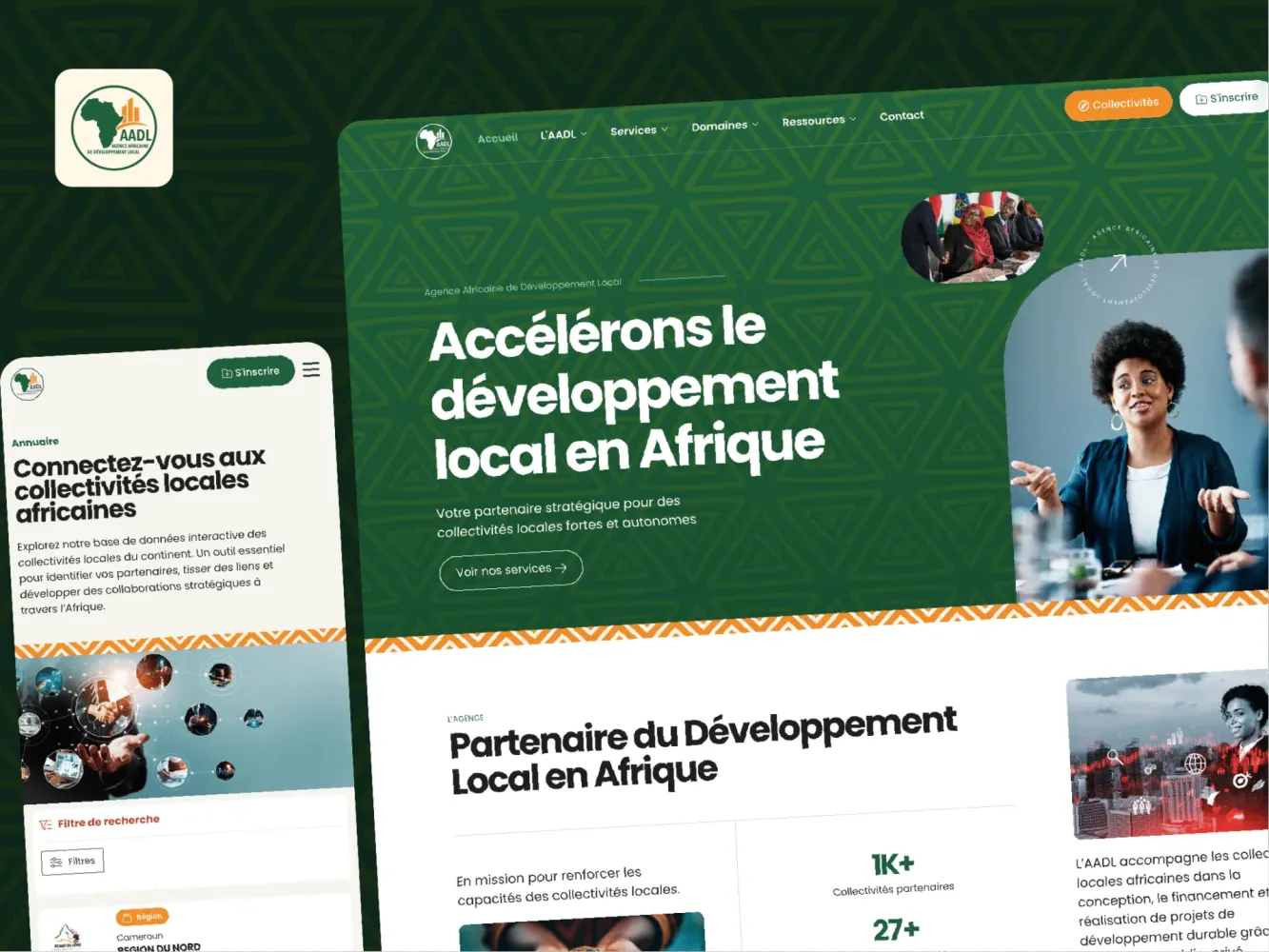 Site AADL réalisé par DiGit Summit