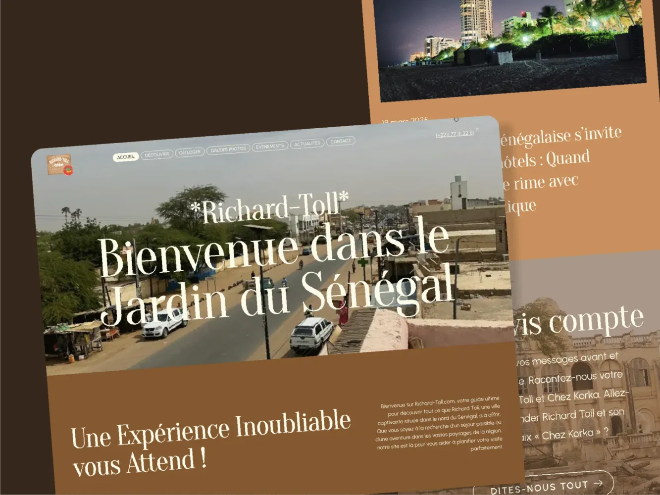 Site Richard Toll réalisé par DiGit Summit